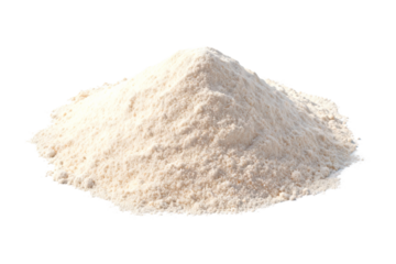 Pile of Unrefined Wheat Flour