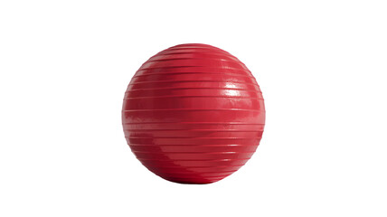 Obraz premium Easter sunday isolated red egg on transparent background