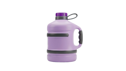 Purple Water Jug with Handle