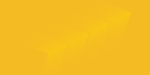 Abstract vector yellow gradient arrow shape overlay layer background with arrow pattern and shadow. abstract decoration
