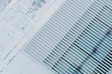 white modern minimalism building for architecture background