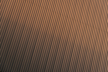 brown metal wall for architecture background