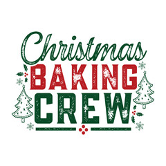 christmas baking crew