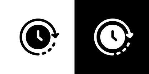 更新・同期の時計アイコン