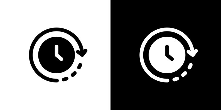 更新・同期の時計アイコン