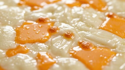 Cheese lover day food Melted cheese on pizza dough with orange cheese squares | Cheese, lover, day, food, festival.