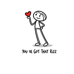 vector illustration of a happy valentines day