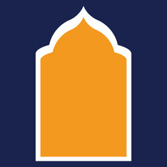 vector illustration of an orange