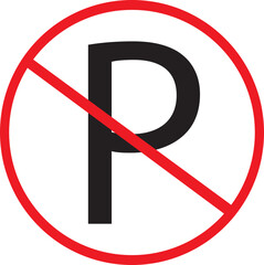 no parking sign