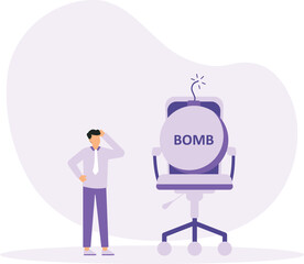 Job Risk and change many jobs in short time, move to new better career or position
