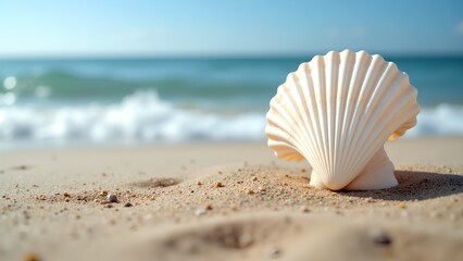 seashell on the beach