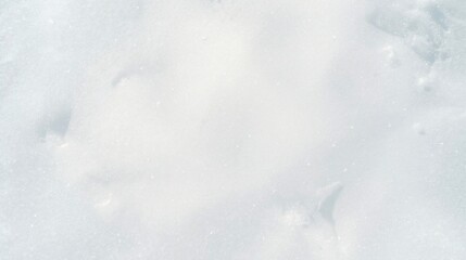 Obraz premium Bright Snow Background with Sunlight and Fresh Winter Feeling