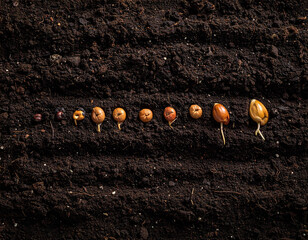 토양-흙-땅-씨-씨앗-파종-발아-씨앗 발아