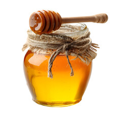 Honey isolated on transparent background
