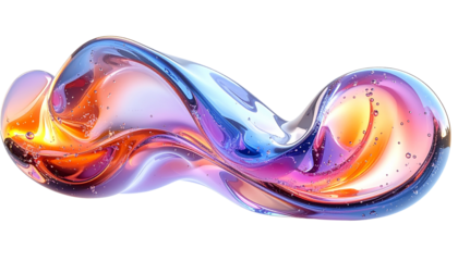abstract colorful smoke