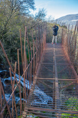 Marta Ravine of Valdastillas, Jerte Valley, Caceres, Extremadura, Spain
