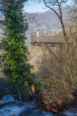 Marta Ravine of Valdastillas, Jerte Valley, Caceres, Extremadura, Spain