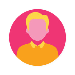 avatar profile interface display for default