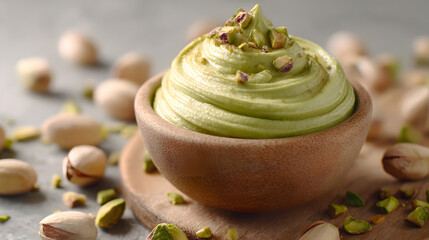 pistachio peanut butter	
