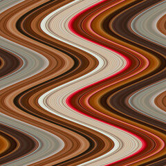 Abstract Warm Earth Tone Wavy Background