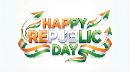Happy Republic Day of India celebration 26 January.	
Category	
