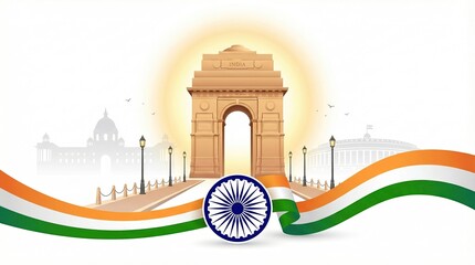Happy Republic Day of India celebration 26 January.	
Category	
