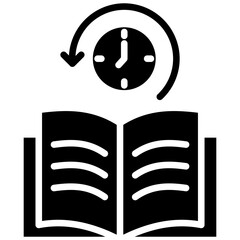 Freedom To Study glyph icon