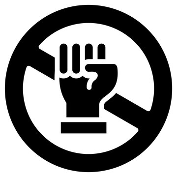 Anti Bullying Rights glyph icon