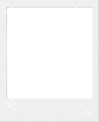 Minimalist Frame Isolated Instant Style Decoration Template Design Element