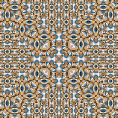 seamless op art creative geometric pattern, modern abstract floral background, fashion print, original vector decoration