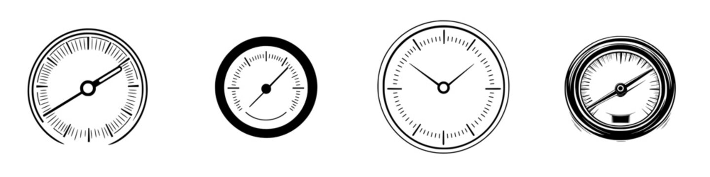 Mid-century modern nautical compass design, vector illustration of a compass with a clean, simplistic aesthetic.