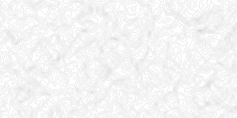 Abstract background with a wave grid map and topography map and seamless pattern with lines White wave paper curved reliefs abstract background, Abstract topographic contours map background.