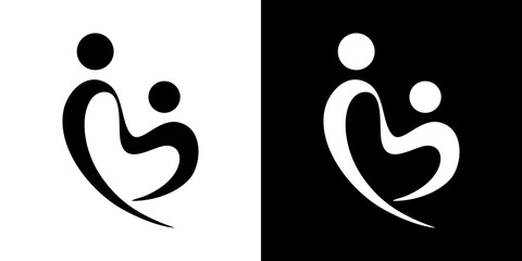 Professional charity and Foundation logo design vector
