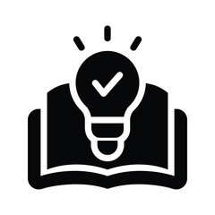 fact solid icon illustration vector graphic.eps