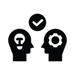  understanding solid icon illustration vector graphic.eps