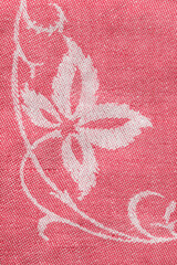 Pink fabric background