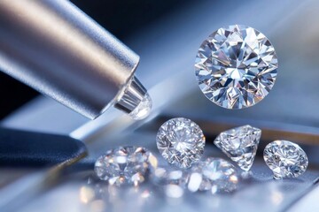 Advanced machinery ensures flawless lab-grown diamonds.