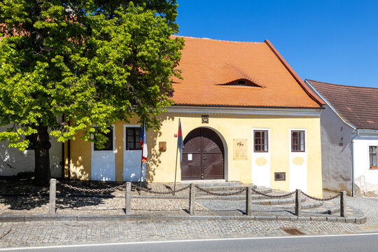 Jan Hus native house, Husinec near Prachatice, South Bohemia, Czech republic