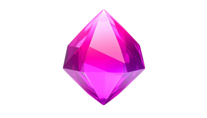 Vibrant, geometric gemstone with multiple facets, on a black background