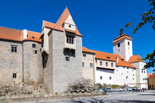 Rumpal tower, gothic castle, town Strakonice, Czech republic