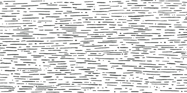 Black horizontal dashes and dots pattern on white background abstract