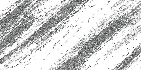Dark gray textured diagonal brush strokes on white background abstract grunge distressed