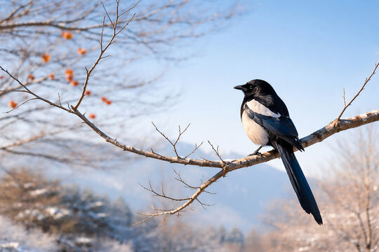 blue tit on branch