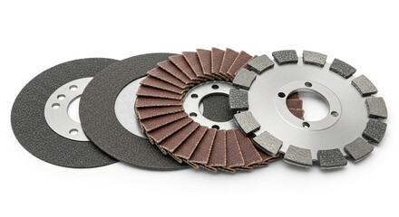 Various grinding and polishing wheels for industrial applications