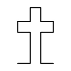 Obraz premium Christian Cross Symbol