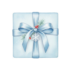 Frosty Winter Watercolor Clipart Bundle