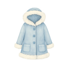 Frosty Winter Watercolor Clipart Bundle