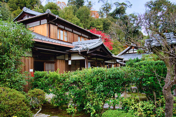 Obraz premium Kyoto Maple Leaf Scenic Spots - Sokushu-in Temple