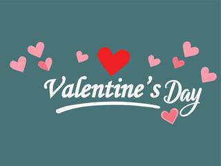 Valentine&rsquo;s day romantic couple surrounded by shining particles and star lights, vector design