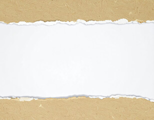torn paper background with copy space on centre 